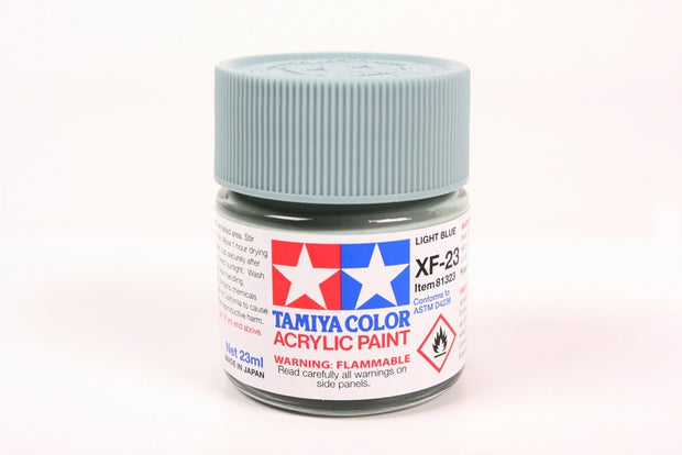 Tamiya Acrylic Paint 23ml Light Blue XF23