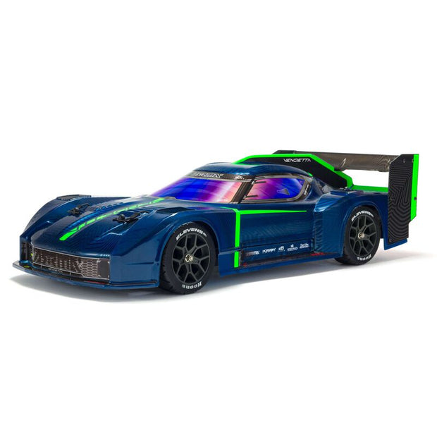 1/8 VENDETTA 4X4 3S BLX Brushless All-Road Speed Bash Racer, Blue