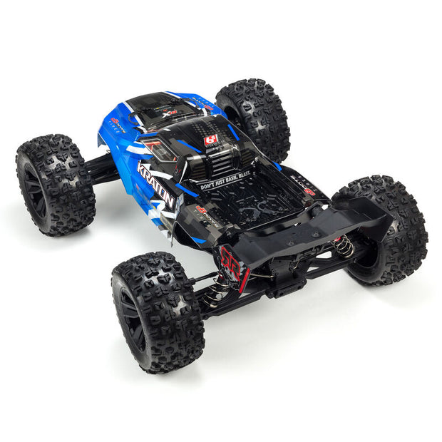 1/8 KRATON 6S V5 4WD BLX Speed Monster Truck with Spektrum Firma RTR, Blue
