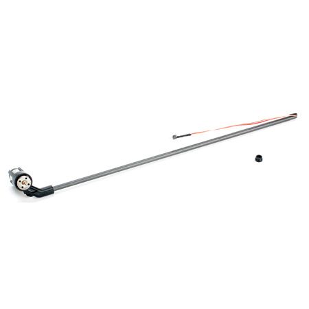 Tail Boom Assembly w/Motor, Mount and Rotor: 120SR