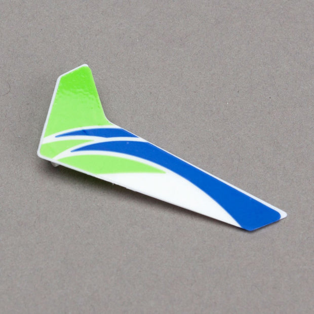 GREEN VERTICAL FIN W/ DECAL mCP X