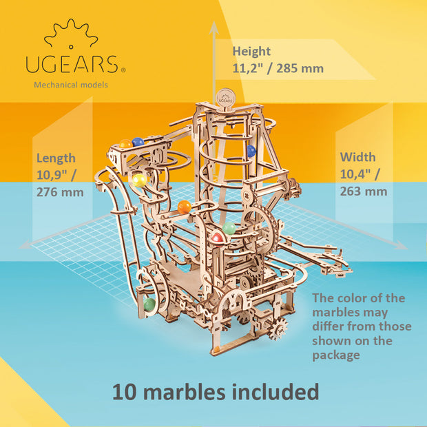 Marble Run Spiral Hoist