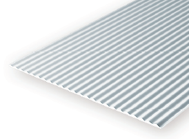 Styrene Sheet Metal Siding .030 Spacing