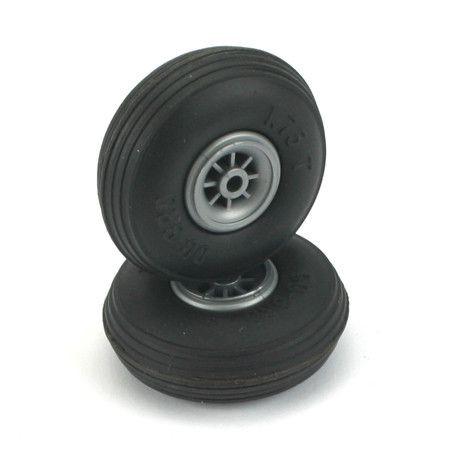 3-1/4" Treaded Low Bounce Wheels