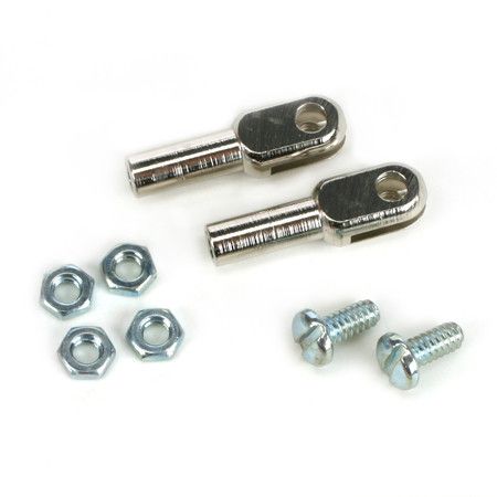 4-40 steel threaded rod ends