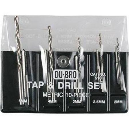 Metric Tap & Drill Set 10 Pcs