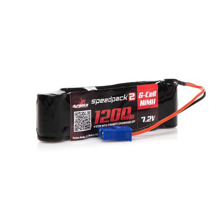 Speedpack2 7.2V 1200mAh 6C NiMH, Long, MINI-S