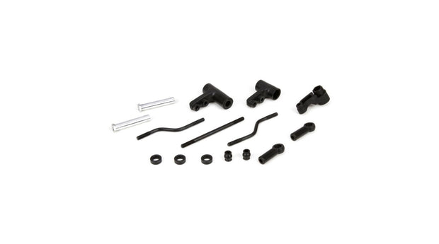 Bell-Crank Set w/ Post & Bushing 1:10 4wd