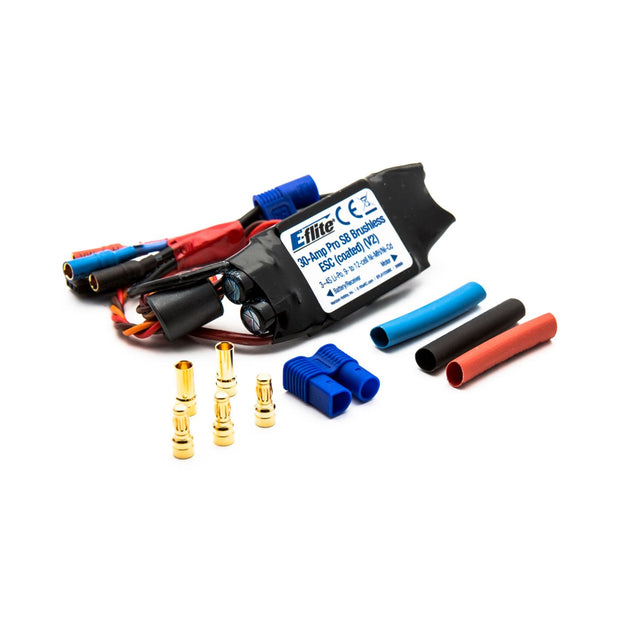 30-Amp Pro Switch-Mode BEC Brushless ESC, Coated, V2