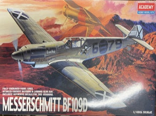 Messerscmitt BF109D- 1/48th scale