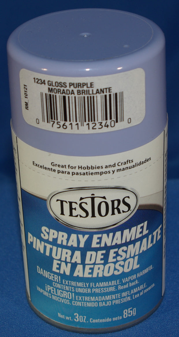 Testors 3oz Spray Enamel Gloss Purple