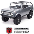 Gen9 Scale Trail Truck - 1:10 International Harvester Scout 800A Gray