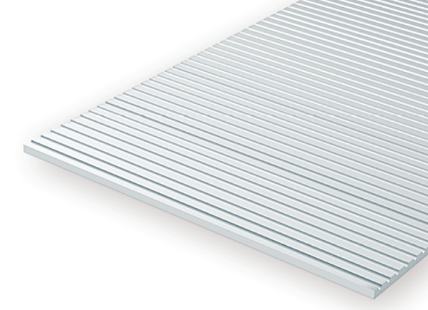 Styrene Sheet Car Siding O Scale .040  1.0mm
