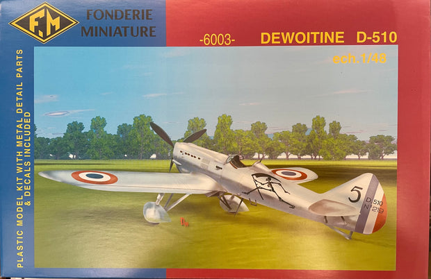 Dewoitine D-510 - 1/48 scale