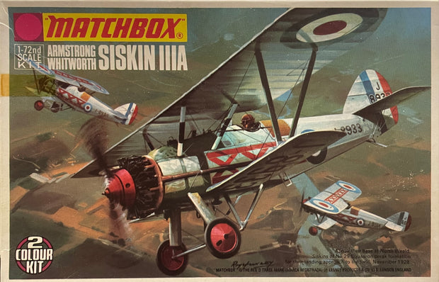 Armstrong Whitworth Siskin 111A - 1/72 scale