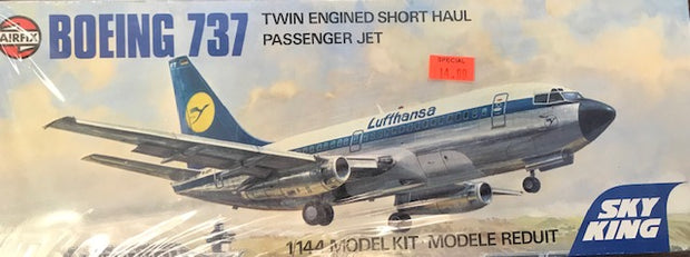 Boeing 737 Twin Engined Short Haul Passenger Jet- 1/144 scale