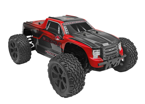 Blackout XTE Truck 1:10 4x4 Brushed (Red)