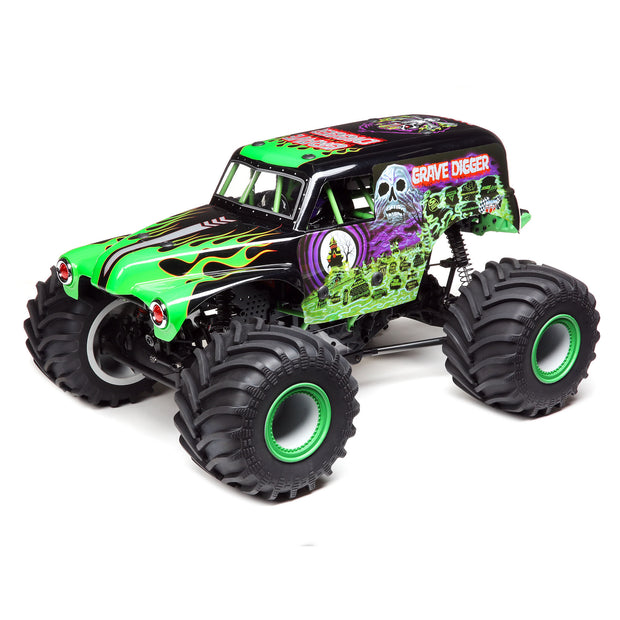 LMT 4WD Solid Axle Monster Truck RTR, Grave Digger