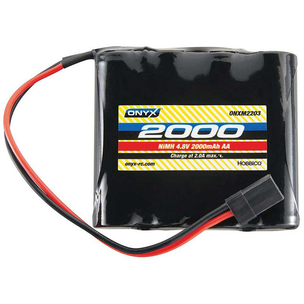 4.8V 2000mAh NiMH AA Flat Receiver Battery: Universal Receiver