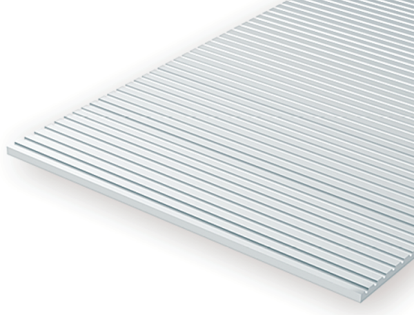 Styrene Sheet Passenger Car HO .030" .75mm