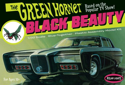 POLAR LIGHTS GREEN HORNET BLACK BEAUTY 1:32 SCALE MODEL KIT