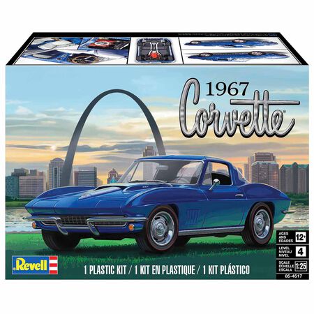 1/25 1967 Corvette Coupe