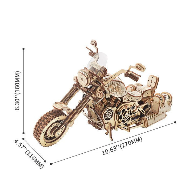 Wind-Up Cruiser Motorcycle