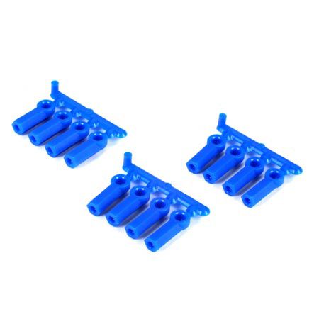 Heavy Duty Rod Ends (12) 4-40 Blue