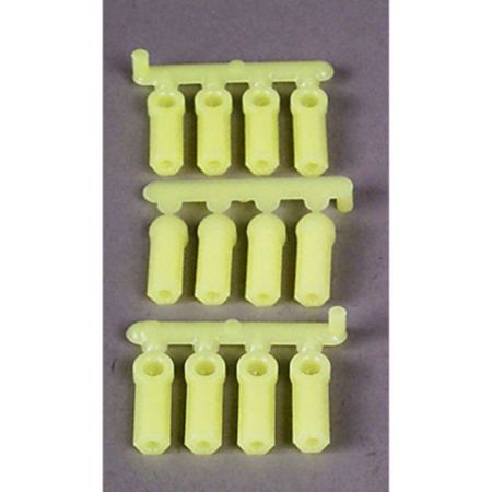 Heavy Duty Rod Ends (12) 4-40 Yellow