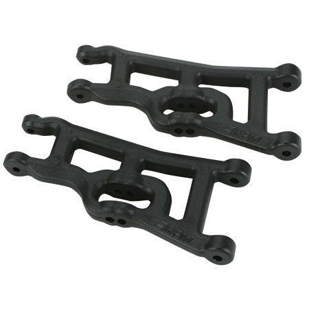 Heavy Duty Front A-arms Black E-Stampede, E-Rustler, Slash & Nitro Slash