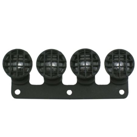 Light Canister Set Black for RPM Front Bumper