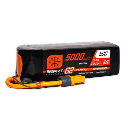 22.2V 5000mAh 6S 50C Smart LiPo G2: IC5