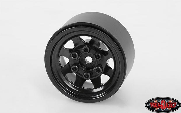 STAMPED STEEL 1.0" STOCK BEADLOCK WHEELS (BLACK)