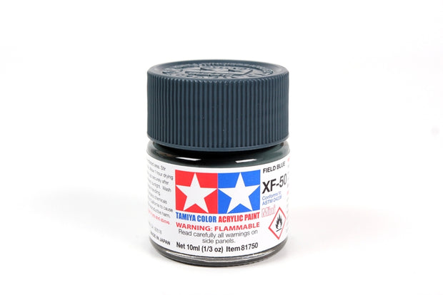 Tamiya Acrylic Paint 1/3oz. Field Blue XF50