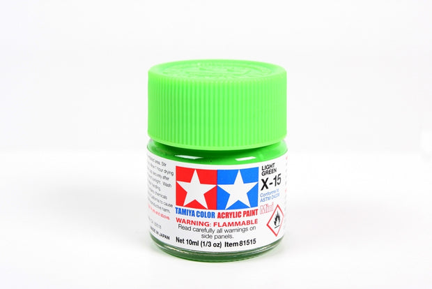 Tamiya Acrylic Paint 1/3oz. Light Green X15