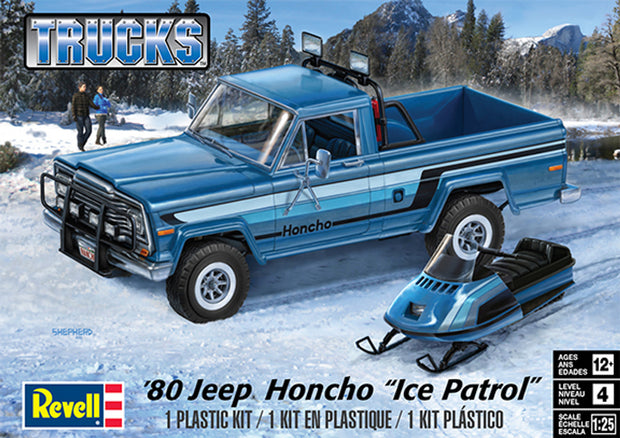 1980 Jeep Honcho 'Ice Patrol' -1/24 scale