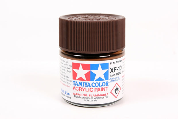 Acrylic Paint 23mlFlat Brown XF-10