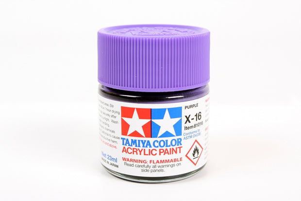 Tamiya Acrylic Paint 23ml Purple X16