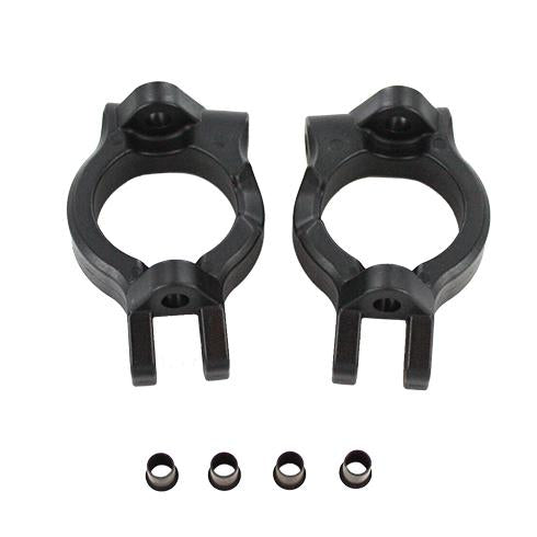 Plastic Front Hub Carrier (1pr) w/ Bushings (4pcs)