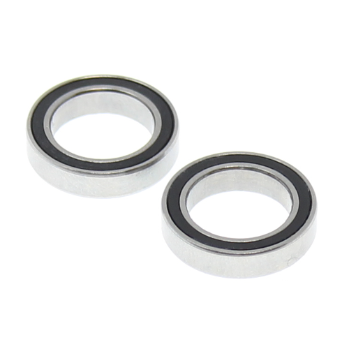 12*18*4mm Rubber Sealed Ball Bearings (2pcs)