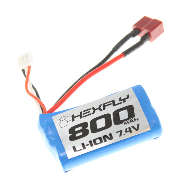 Battery Pack, Type 14500 (Li-ion 7.4V,800mAH),T PLUG