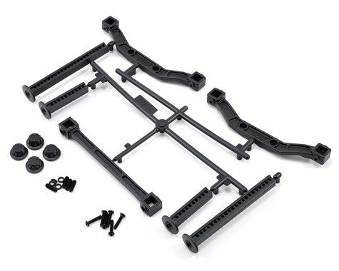 Extended Front and Rear Body Mounts: Slash 4x4