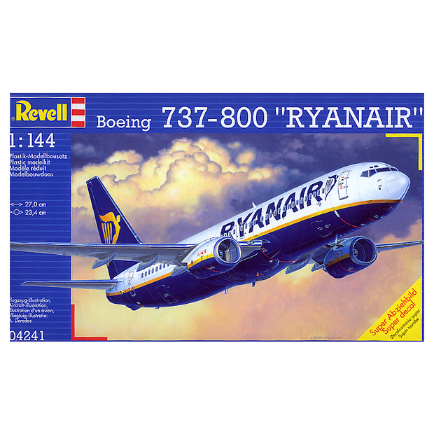 Boeing 737-800 "Ryanair"- 1/144 scale