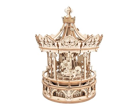 Romantic Carousel Music Box