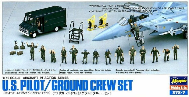 1/72 US Pilot/Ground Crew Set