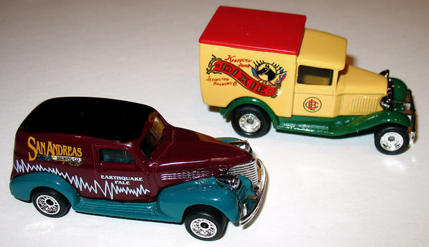 Matchbox Collectible Brewery Cars-SAN ANDREAS & LEXINGTON Brewing Company-COA