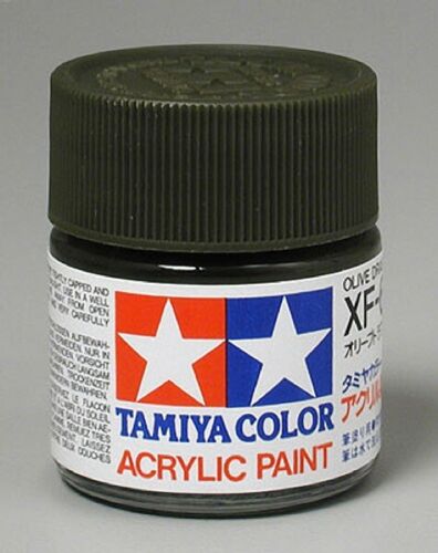 Tamiya Acrylic Paint 23ml Olive Drab XF62