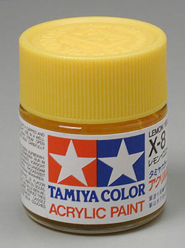 Acrylic Paint 23ml Lemon Yellow X8