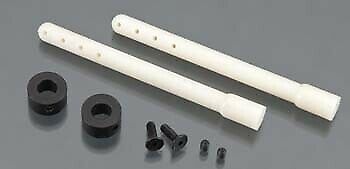 Nylon Body Post White 3in (76.2mm) 2pcs