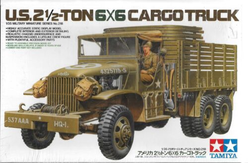 U.S. 2 1/2 Ton 6X6 Cargo Truck - 1/35 scale